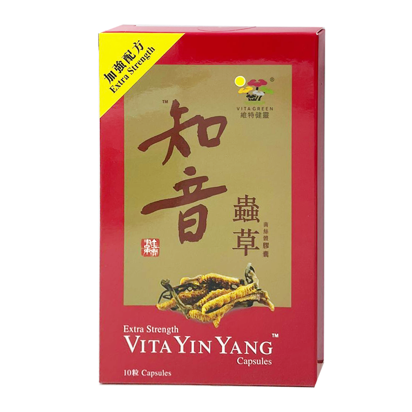 維特健靈-加強配方知音蟲草菌絲體膠囊- 10粒