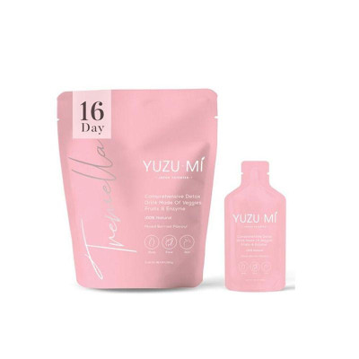 YUZUMI柚美 酵素蔬果植物綜合美白排毒瘦身飲 (16 包x 20g) 平行進口）果汁
