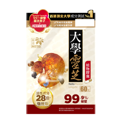 NOTO 樂道 大學靈芝 60粒