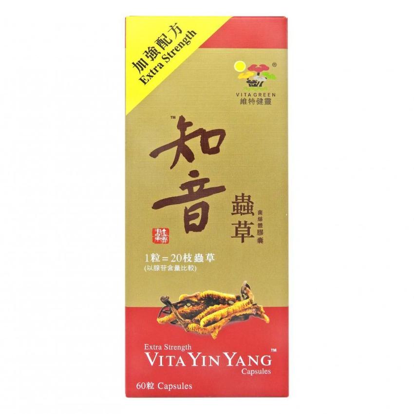 維特健靈 加強配方知音蟲草菌絲體膠囊 60粒