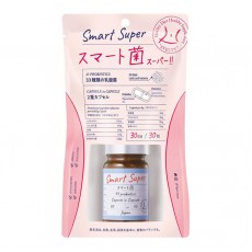 SVELTY 33種類乳酸菌 菌の二重瘦雙重膠囊 Smart Super 30粒 30日) (平行進口)