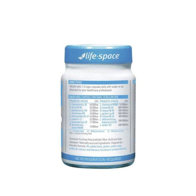 Life Space 益倍適 成人廣譜全效腸道益生菌 320億 60粒膠囊 澳洲益生菌(平行進口)