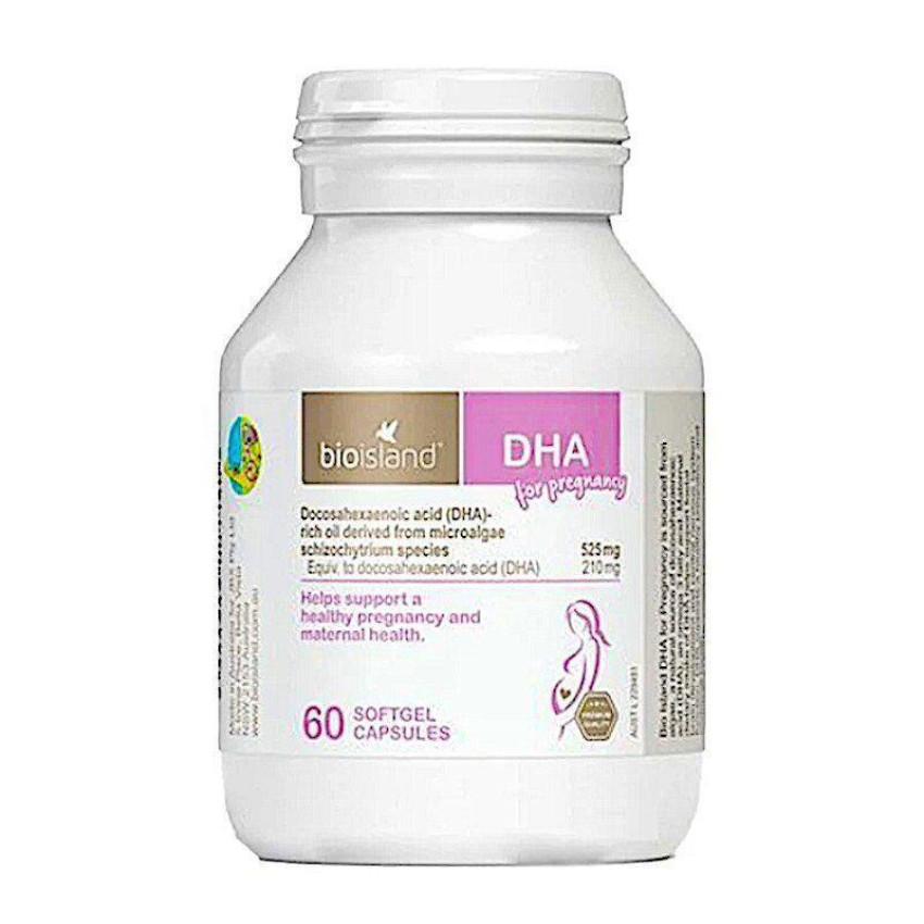 Bio Island - 孕婦及哺乳期專用DHA 60粒 孕婦營養