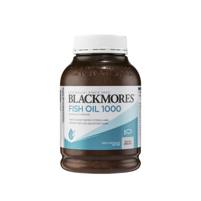 BLACKMORES 澳洲深海魚油丸1000mg 400粒【平行進口】