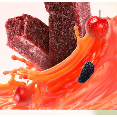 山楂王-桑椹山楂條260g 山楂餅 山楂卷  桑葚零食 山楂零食 桑葚條 大罐裝【無添加無防腐劑】開罐即食