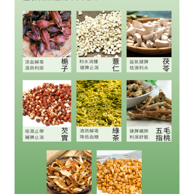 潤和花茶-四季祛濕茶 茶包 去濕減肥茶 祛濕茶 養生花茶 潤喉茶 健脾祛濕 清熱化濕  健脾護腸胃 20包