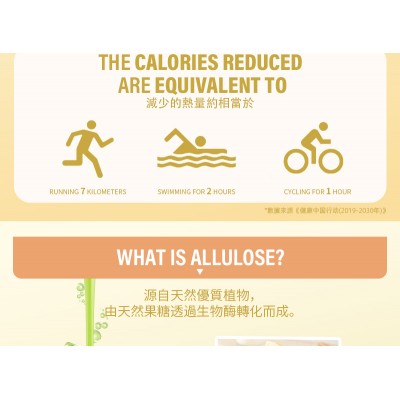 天然阿洛酮糖【400克】0糖0脂0卡天然代糖 無糖生酮替代糖