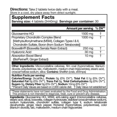 樂怡善 - 無痛關節 360 (120粒)