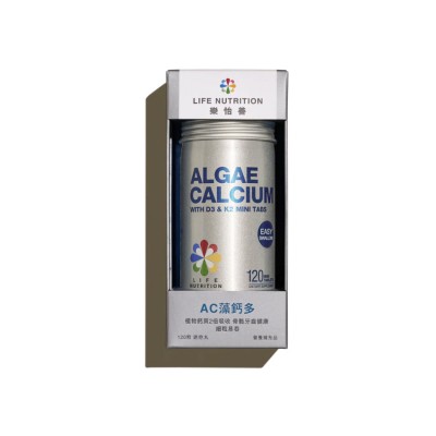 樂怡善 - AC藻鈣多 (120粒)