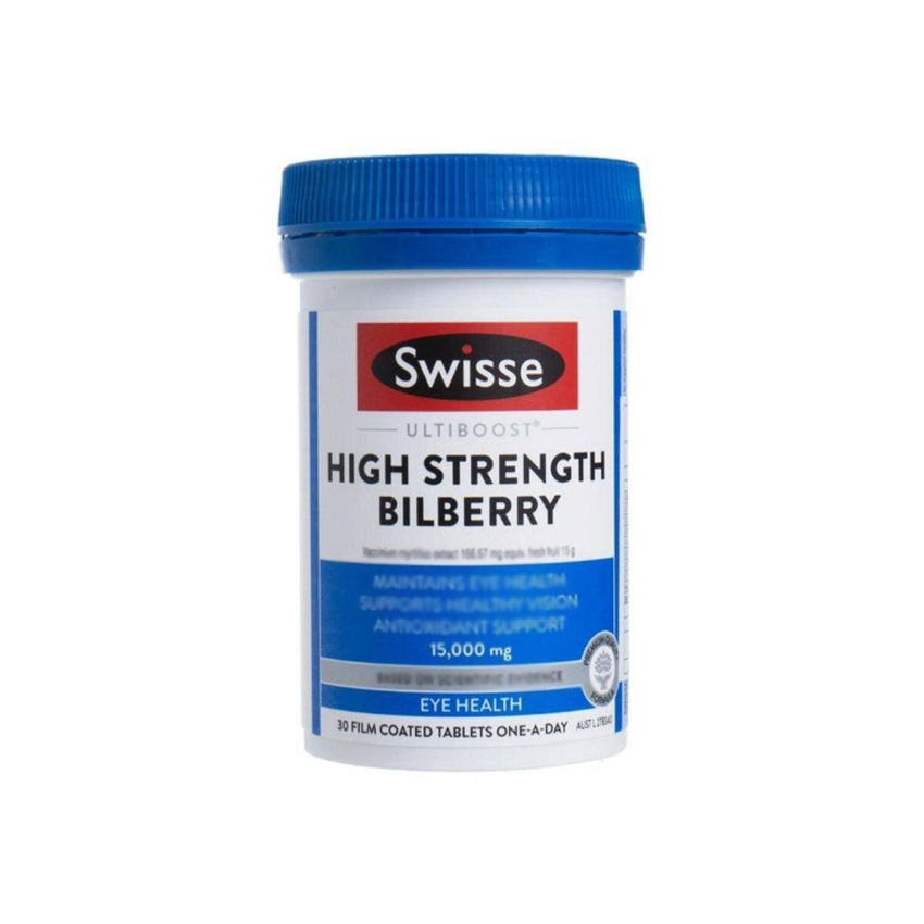 Swisse Ultiboost 高強度藍莓護眼片 30片【平行進口】眼睛健康