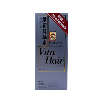 維特健靈 維新烏絲素 純野生 90粒裝