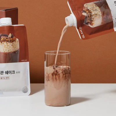 GLAM.D - 魅力代餐奶昔 (40G*10包) 朱古力味